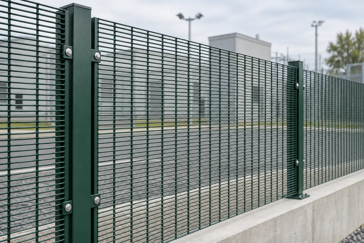 Close aperture 358 anti-climb wire mesh fence